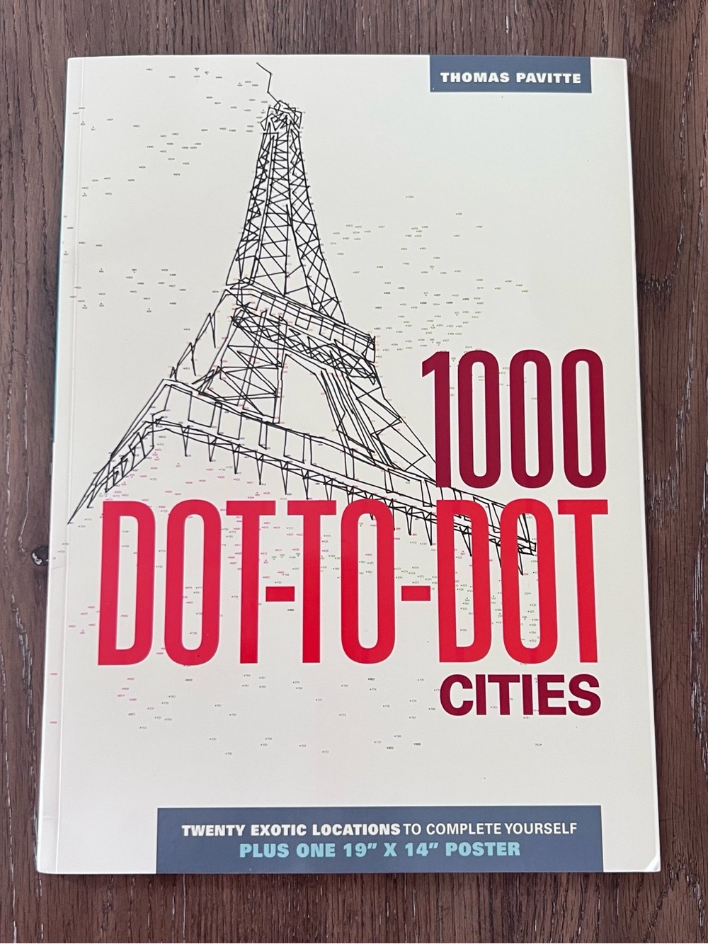 Thomas Pavitte 1000 Dot-to-Dot Cities Puzzle Book